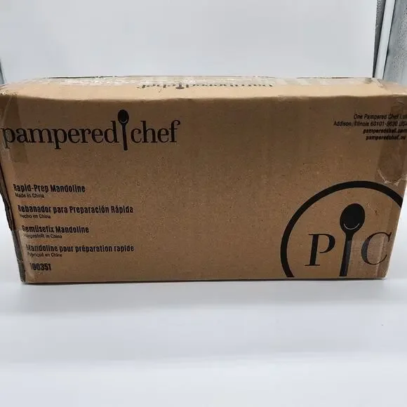 Pampered Chef Rapid-Prep Mandoline Slicer Food Prep NIB - Picture 4 of 4